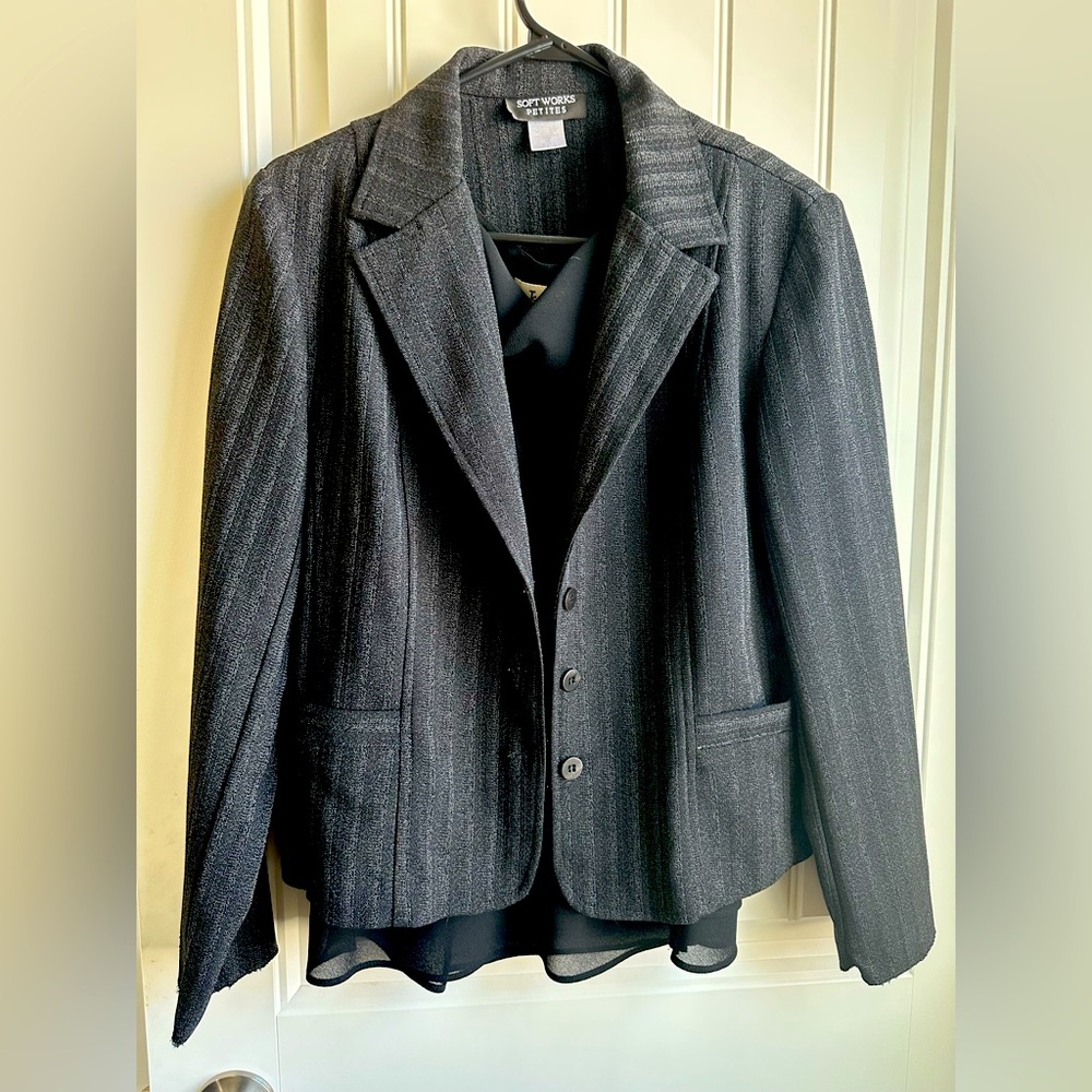 Women’s Sz10 Black Blazer
